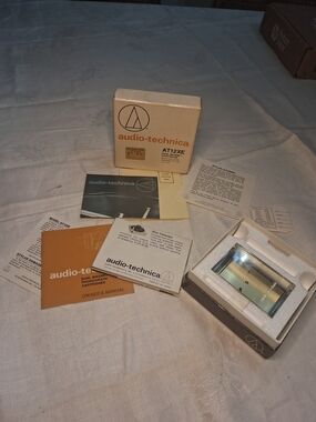 ​✨ VINTAGE Audio-Technica AT12XE Box & Manual Set | Phono Restoration ✨